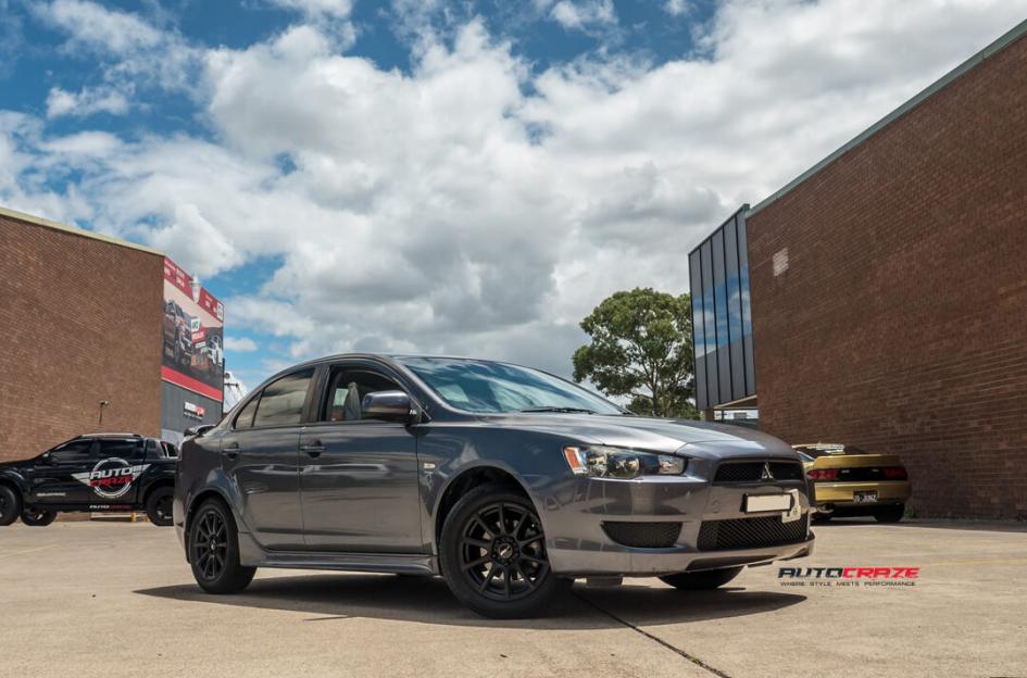 MITSUBISHI LANCER CARBINE SATIN BLACK